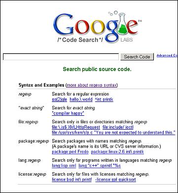 Google Code Search