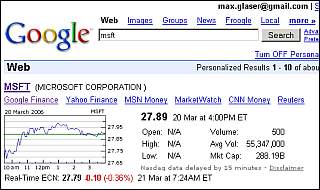 Google Finance