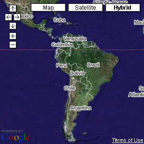 Mapa con controles sencillos