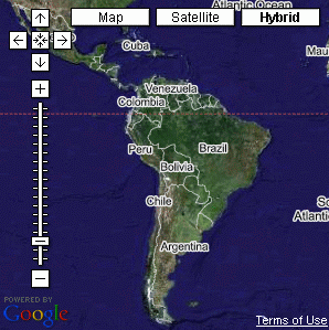 Mapa con controles largos