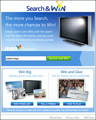 Search and Win