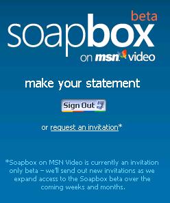 SoapBox - Servicio de video en MSN