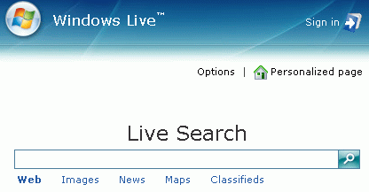 Microsoft Live Search