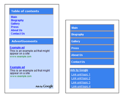 Anuncios de Google AdSense permitidos