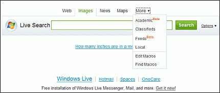 Microsoft Live Search