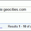 GeoCities ya es historia Páginas de GeoCities indexadas en Google