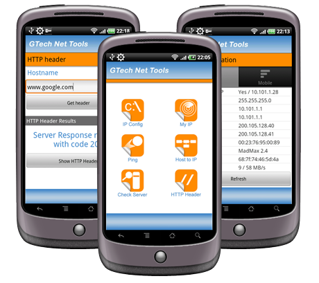 GTech Network Tools - Android