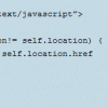 Código JavScript para redireccionar a la página